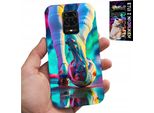 Custodia Per Xiaomi Note 9 Pro / 9S - Giocatori Di Calcio + Vetro