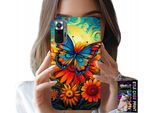Custodia Per Xiaomi Note 10 Pro - Farfalle Farfalle Fiori Rose Custodia