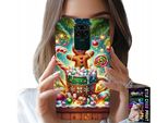 Custodia Per Xiaomi Note 9 - Motivi Natalizi Pan Di Zenzero + Vetro