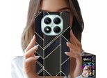Custodia Per Xiaomi Note 14 Pro 5G - Cornice Dorata, Design Elegante + Vetro
