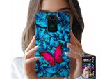 Custodia Per Xiaomi Note 9 - Farfalla Blu, Farfalla, Motivi Femminili