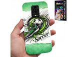 Custodia Per Xiaomi Note 9 Pro / 9S - Calcio, Custodia Calcio + Vetro