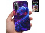 Custodia Per Xiaomi Note 10 Pro - Cobra Serpente A Sonagli Custodia Rettile + Lamina