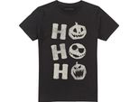The Nightmare Before Christmas - Maglietta "Ho Ho Ho"" Per Uomo/Donna Unisex TV26571 (4XL) (Nero)"