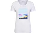 Mountain Warehouse - Maglietta "Bournemouth"" Per Donna MW4770 (46 De) (Bianco)"