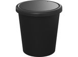 Floso - Bicchiere "Americano Piccolo"" Con Coperchio, Riutilizzabile, 100Ml PF4937 (Taglia Unica) (Nero)"