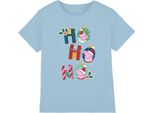 Peppa Pig - Maglietta Per Bambini TV26577 (128) (Azzurro)