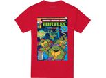 Teenage Mutant Ninja Turtles - Maglietta "Tmnt Adventures"" Per Bambini/Ragazzi Unisex TV26774 (Xxl) (Rot)"