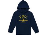 Sun Records - Felpa Con Cappuccio "Simple Sun"" Per Bambini TV25511 (116) (Marina)"