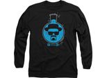 Breaking Bad - Maglietta "Bad Breaker"" Per Uomo/Donna Unisex, Manica Lunga TV26962 (Xxl) (Nero)"