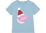 Peppa Pig - Maglietta Per Bambini TV26576 (116) (Azzurro)