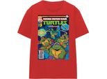 Teenage Mutant Ninja Turtles - Maglietta "Tmnt Adventures"" Per Donna TV26792 (M) (Rot)"
