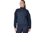 Dublin - Top In Pile Da Donna Con Zip Corta WB2404 (38 It) (Navy)