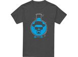 Breaking Bad - Maglietta "Bad Breaker"" Per Uomo/Donna Unisex, Screziata TV27012 (3XL) (Carbone)"