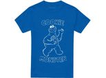 Sesame Street - Maglietta "Simple Cookie"" Per Uomo/Donna Unisex TV27019 (3XL) (Blu Reale)"