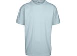 Build Your Brand - Maglietta "Basic"" Da Uomo, Leggera, Morbida RW10976 (5XL) (Azzurro)"