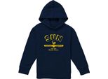 Sun Records - Felpa Con Cappuccio "Simple Sun"" Per Bambini TV25511 (152-158) (Marina)"