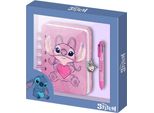 Diario Disney Stitch Disney Angel Heart Plü Sch Con Penna