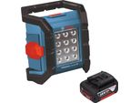 Faro Da Cantiere A Batteria Bosch Gli 18V-1200 C Professional 18 V 1200 Lm + 1X Batteria 5,0 Ah - Senza Caricabatteria