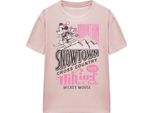 Disney - Maglietta "Snowtown Ski"" Da Donna TV25368 (S) (Rosa)"