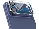 Inf Protezione Obiettivo Fotocamera Pc Per Iphone 17 Pro Max - Antigraffio Blu