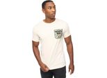 Crosshatch - Maglietta "Campbox"" Da Uomo BG2321 (L) (Bianco Naturale)"