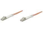Intellinet 471213 Intellinet Lwl Anschlusskabel Lc/Lc 2M Multimode OM1 Orange