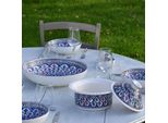 Set Di Couscous Bakir Bleu, Piatti E Ciotole - 6 Persone