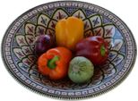 Plat Tebsi Bakir Vert - P 33 Cm