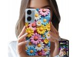 Custodia Per Motorola G24 / G04 - Fiori Colorati, Margherite Custodia Case