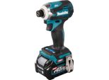 Avvitatore A Impulsi A Batteria Makita Xgt 40 V Max - 1/4" - 220 Nm - 0 - 3.700 Giri/Min"