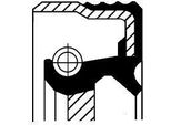 Paraolio Corteco Per Transfer Case 49391620 Ingresso Per Porsche Macan (95B) Acm (Gomma Poliacrilica)