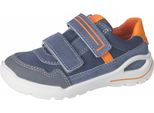 Ricosta Rider 6900102140 Scarpe Per Bambini, Ragazzi, Materiale Misto, Blu/Arancio, Medio - Scarpe Per Bambini Ragazzi Taglia 25 - 42, Blu, Pelle/Tessuto (Velour/Kansas)