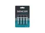 Batteria Alcalina, Aa (LR6), Aa, 1,5 V, Sencor, Blister, Confezione Da 4 Pz