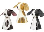 Gilde Zaunfigur, Hund, "Sparky"", Eisen, Weiß, Ve 9, 3 StüCk Wie Abgebildet,, L. 6 Cm, B. 7 Cm, H. 7 Cm 57976"