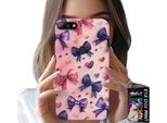 Custodia Per Huawei Y7 2018 - Disegni A Nastro Colorati + Vetro
