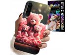 Custodia Per Huawei P30 - Orsacchiotto Rosa Regalo Di Famiglia + Pellicola