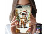 Custodia Per Huawei Y7 2018 - Renna, Disegni Natalizi + Vetro