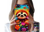 Custodia Per Huawei Y7 2018 - Disegni Di Animali Koala Colorati + Vetro