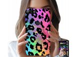 Custodia Per Huawei Y7 2018 - Vetro Posteriore Colorato Rainbow Panther