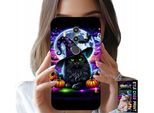 Custodia Per Huawei Mate 10 Pro - Gatto Nero Halloween Salem Pumpkin Designs