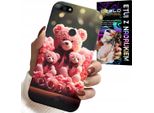 Custodia Per Huawei Y7 2018 - Rosa Orsacchiotto Regalo Di Famiglia + Foglio Di Alluminio