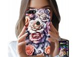 Custodia Per Huawei Y7 2018 - Disegni Floreali Rosa Fiori Custodia
