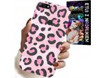 Custodia Per Huawei Y7 2018 - Design Femminile Con Stampa Leopardo Rosa Pantera