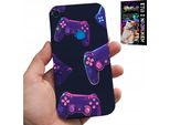 Custodia Per Huawei Y6S - Custodia Per Giocatori, Design Dei Giochi + Vetro