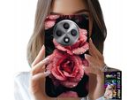 Custodia Per Oppo Reno12 F / 12Fs 5G - Bellissime Rose Rosa, Motivi Floreali, Custodia