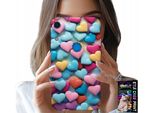 Custodia Per Huawei Y6S - Cuori Colorati Personalizzabili
