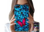 Custodia Per Huawei Y7 2018 - Farfalla Blu, Farfalla, Disegni Femminili
