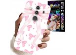 Custodia Per Huawei Mate 10 Pro - Custodia Con Nastri Rosa E Design Alla Moda