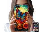 Custodia Per Huawei Y7 2018 - Farfalle Farfalle Fiori Rose Custodia